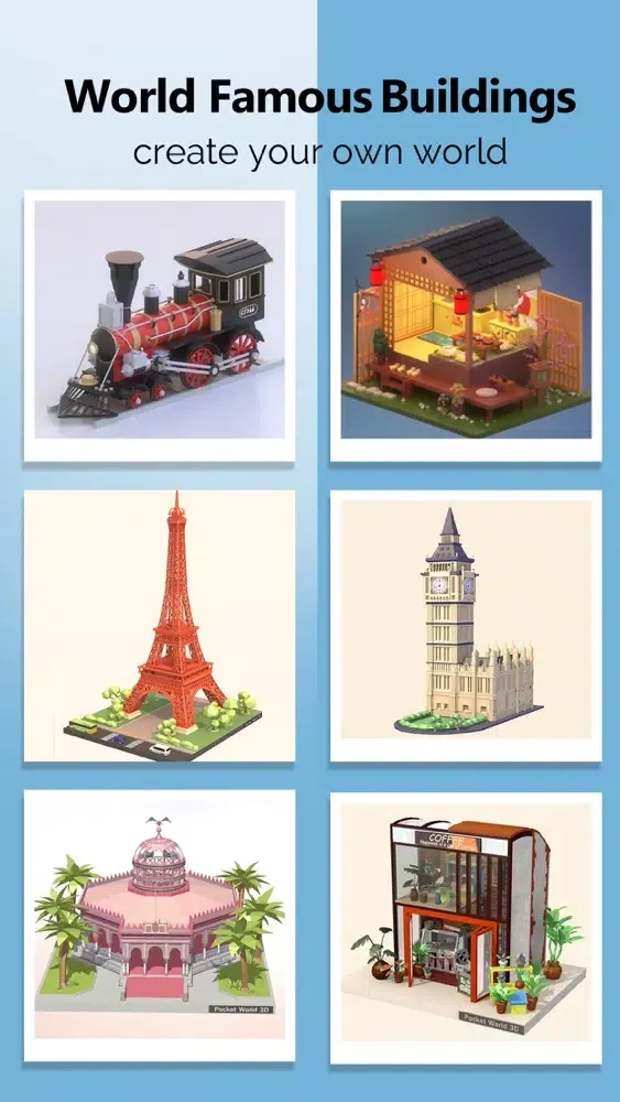Zrzuty ekranu Pocket World 3D -unique puzzle