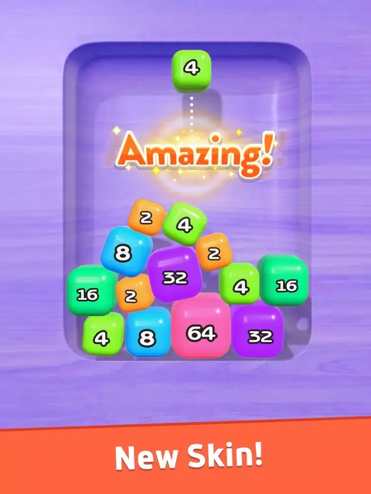 Merge Blast 3D - 2048 Plus iPad 应用截图