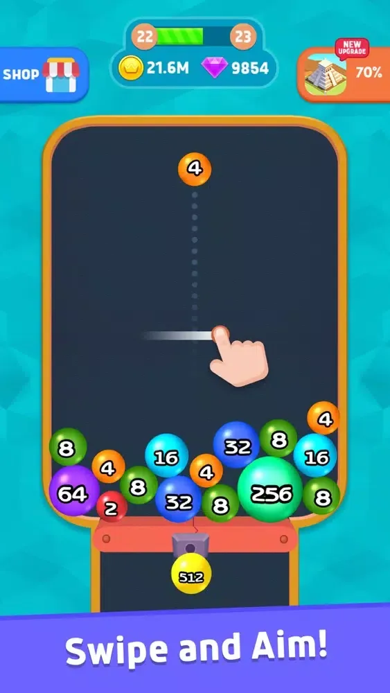 Merge Blast 3D - 2048 Plus应用截图
