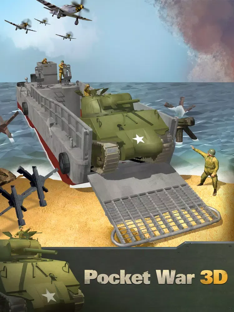 Capturas de tela do Pocket War 3D iPad 