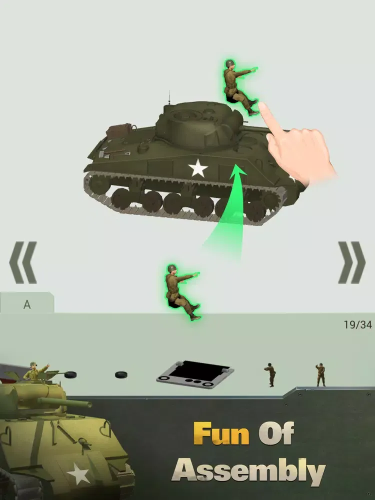 Capturas de tela do Pocket War 3D iPad 