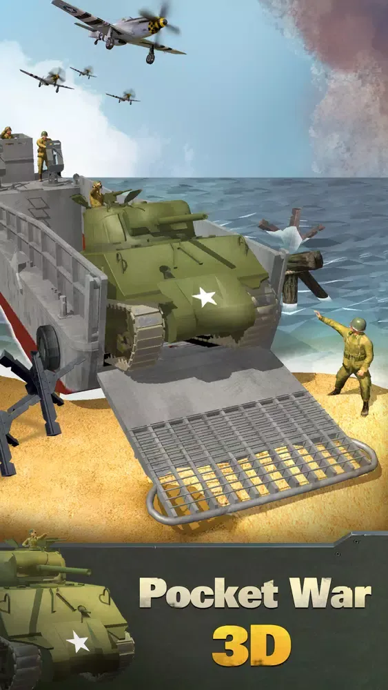 Capturas de tela do Pocket War 3D