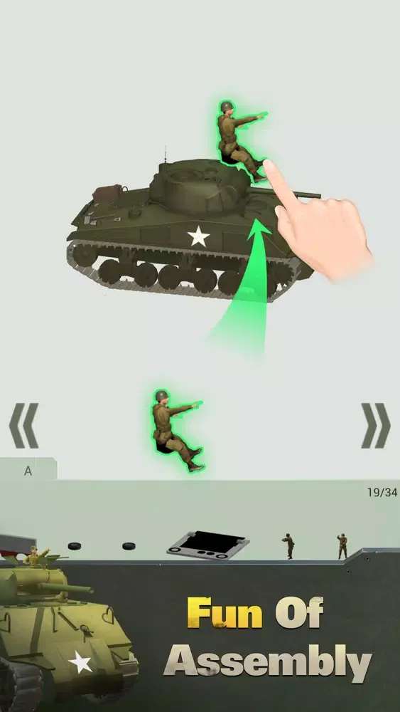 Capturas de tela do Pocket War 3D
