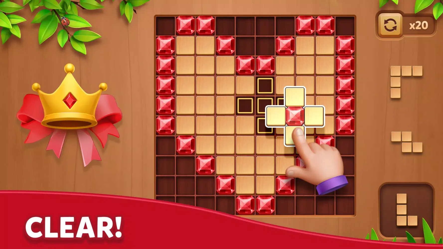 Скриншоты Cube Block - Woody Puzzle Game