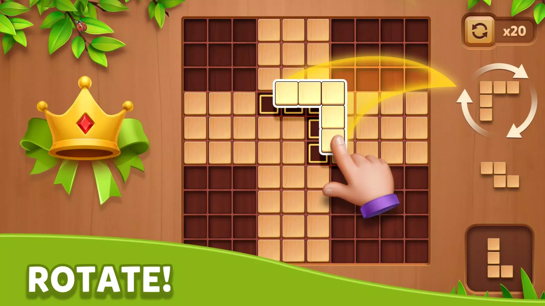 Скриншоты Cube Block - Woody Puzzle Game