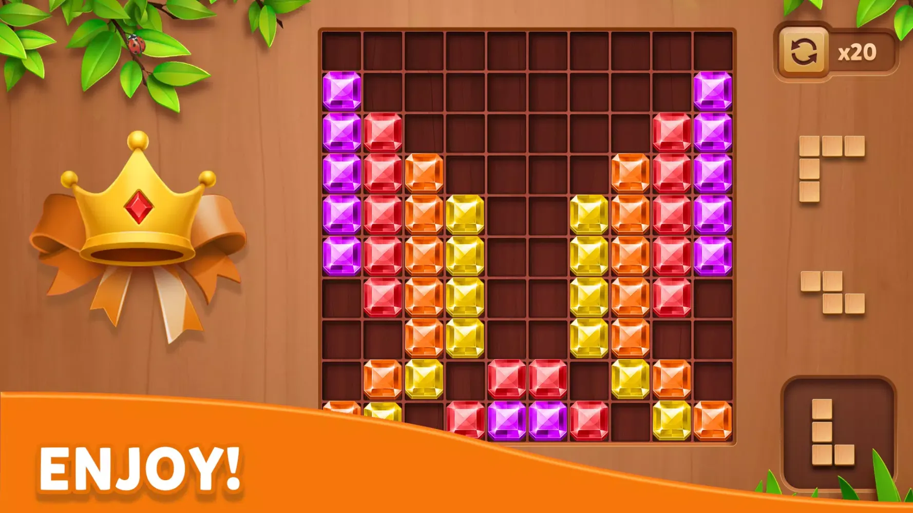 Скриншоты Cube Block - Woody Puzzle Game