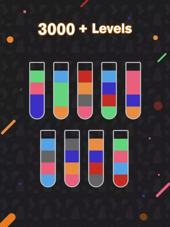 Water Sort - Puzzle Color Game iPad 应用截图