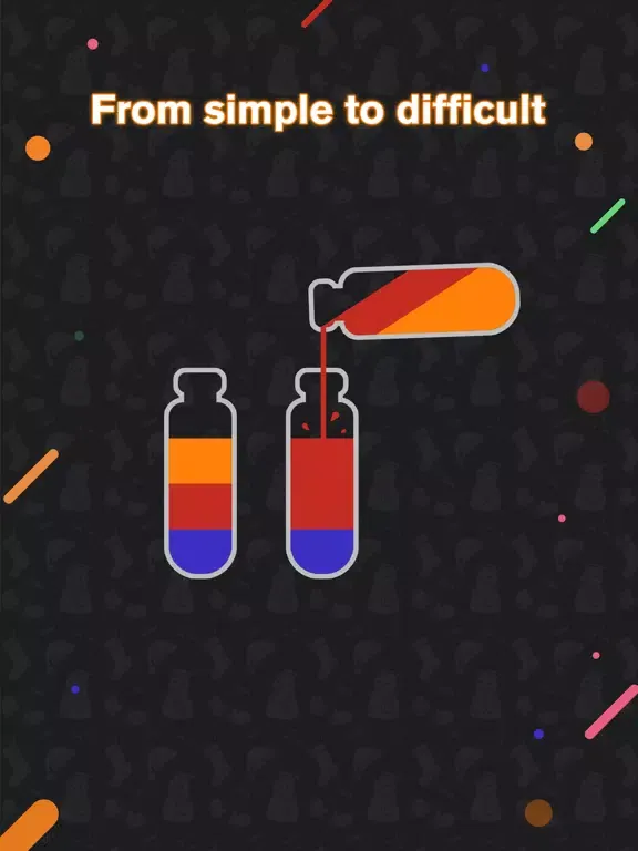 Water Sort - Puzzle Color Game iPad 应用截图