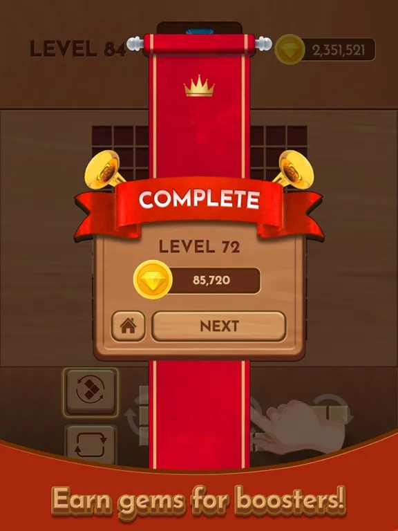 Capturas de tela do Woody Block Mania iPad 