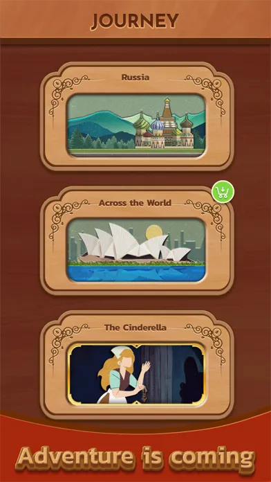 Capturas de tela do Woody Block Mania