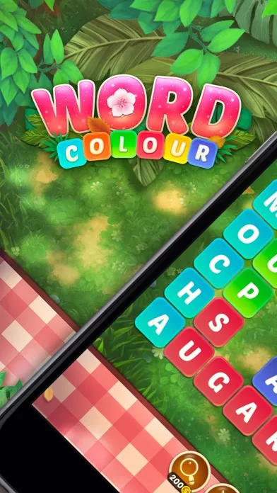 Tangkapan layar Word Colour-Puzzle Games