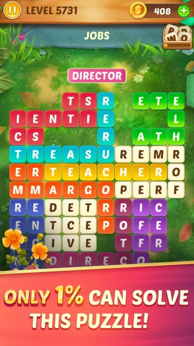 Tangkapan layar Word Colour-Puzzle Games