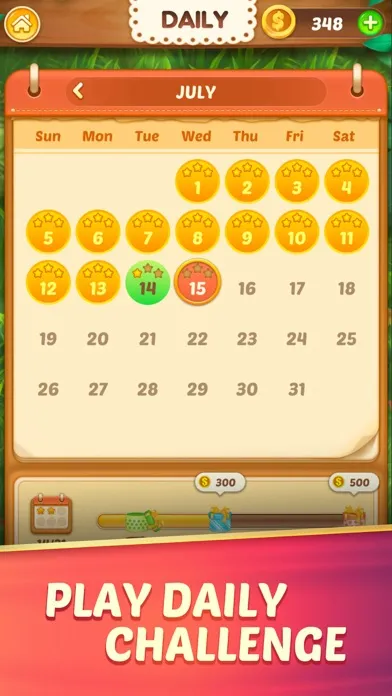 Tangkapan layar Word Colour-Puzzle Games