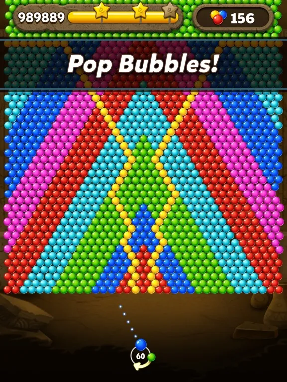 Bubble Pop Origin! Puzzle Game iPad 应用截图