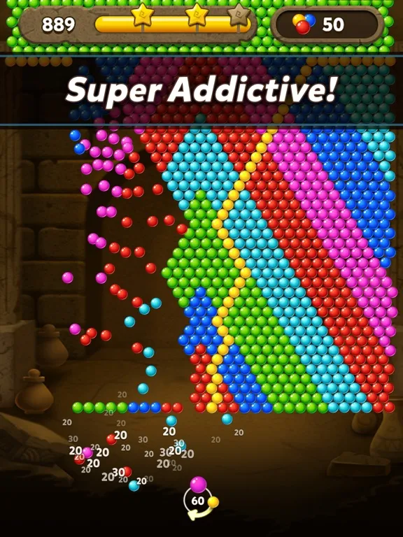 Bubble Pop Origin! Puzzle Game iPad 应用截图