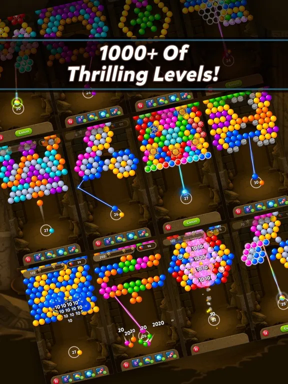 Bubble Pop Origin! Puzzle Game iPad 应用截图