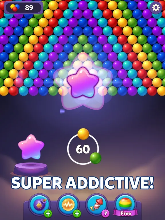 Bubble Pop Sky! Puzzle Games iPad  स्क्रीनशॉट