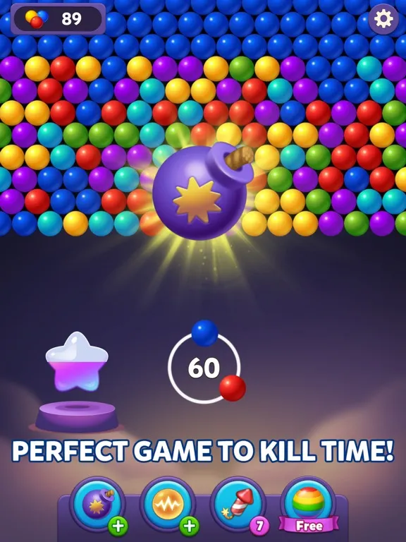 Bubble Pop Sky! Puzzle Games iPad  स्क्रीनशॉट