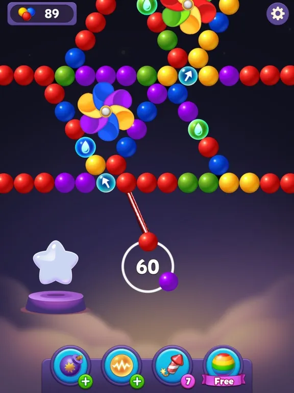Bubble Pop Sky! Puzzle Games iPad  स्क्रीनशॉट
