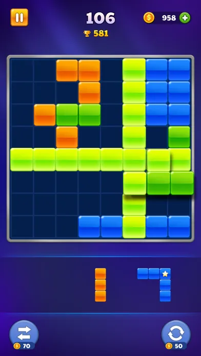 Ảnh chụp màn hình của Perfect Block Puzzle