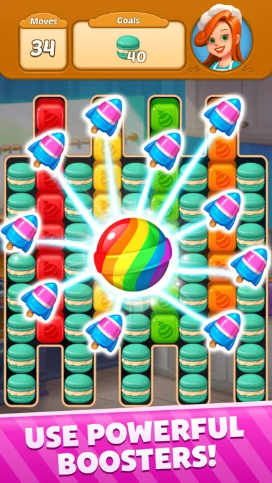 ภาพหน้าจอของ Sweet Cube Blast