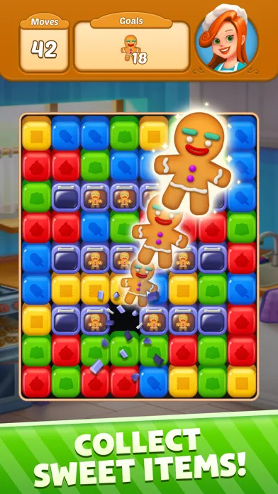 ภาพหน้าจอของ Sweet Cube Blast