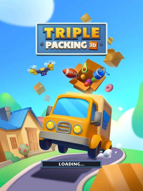 Ảnh chụp màn hình của Triple Packing 3D iPad 