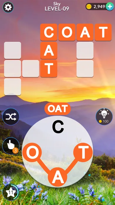 Captures d'écran de Word Mind: Crossword puzzle