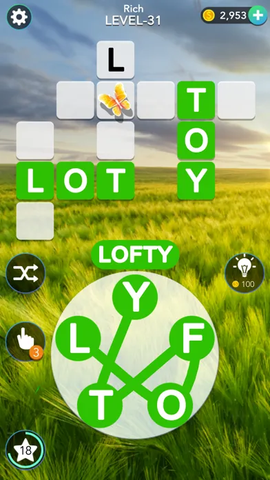 Captures d'écran de Word Mind: Crossword puzzle