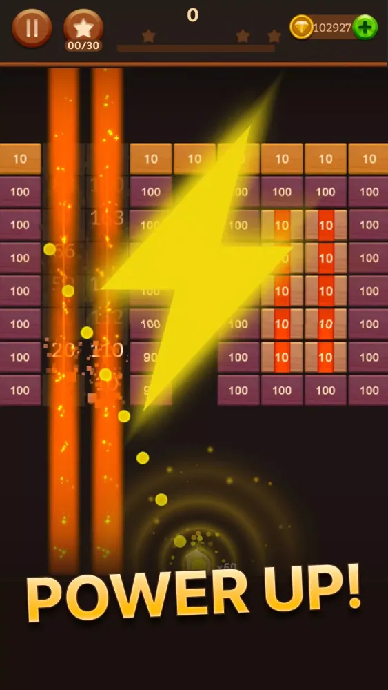 Screenshot di Brick Breaker