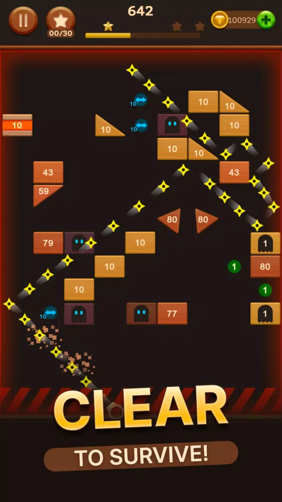 Screenshot di Brick Breaker