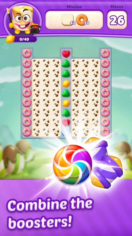 Lollipop Sweet Heroes Match3应用截图
