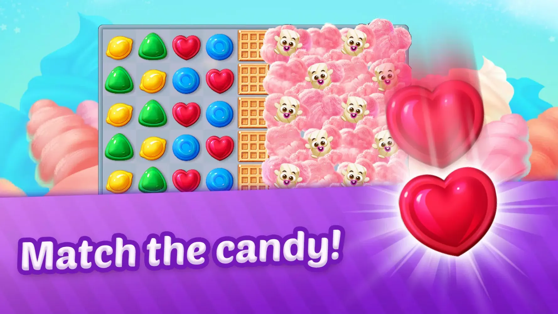 Lollipop Sweet Heroes Match3应用截图