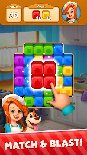 Sweet Cube Blast スクリーンショット