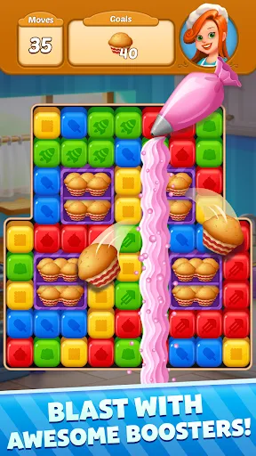 Sweet Cube Blast スクリーンショット