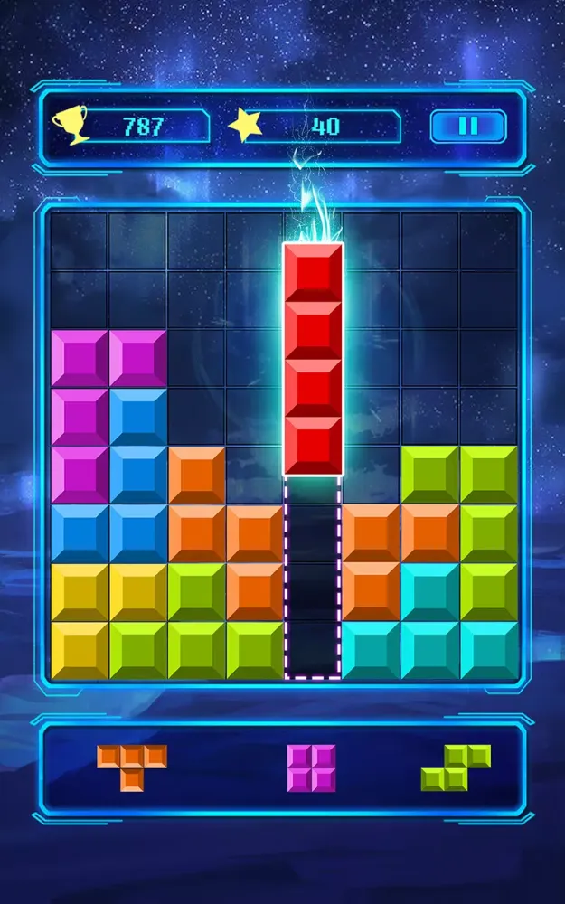 Tangkapan layar Brick Block Puzzle