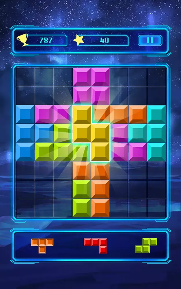 Tangkapan layar Brick Block Puzzle