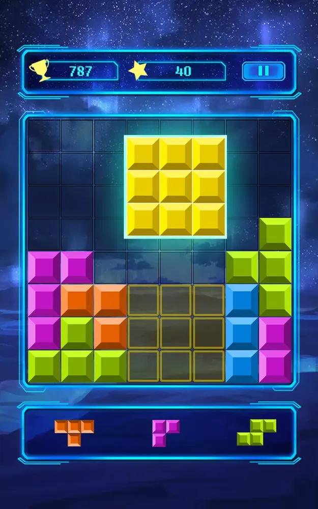 Tangkapan layar Brick Block Puzzle