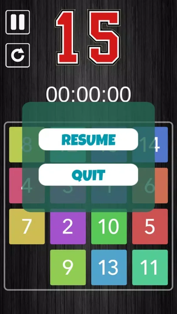 Slide Puzzle 15 Screenshots