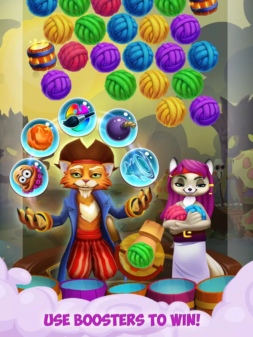 Kitty Pop Pirates iPad 應用截圖