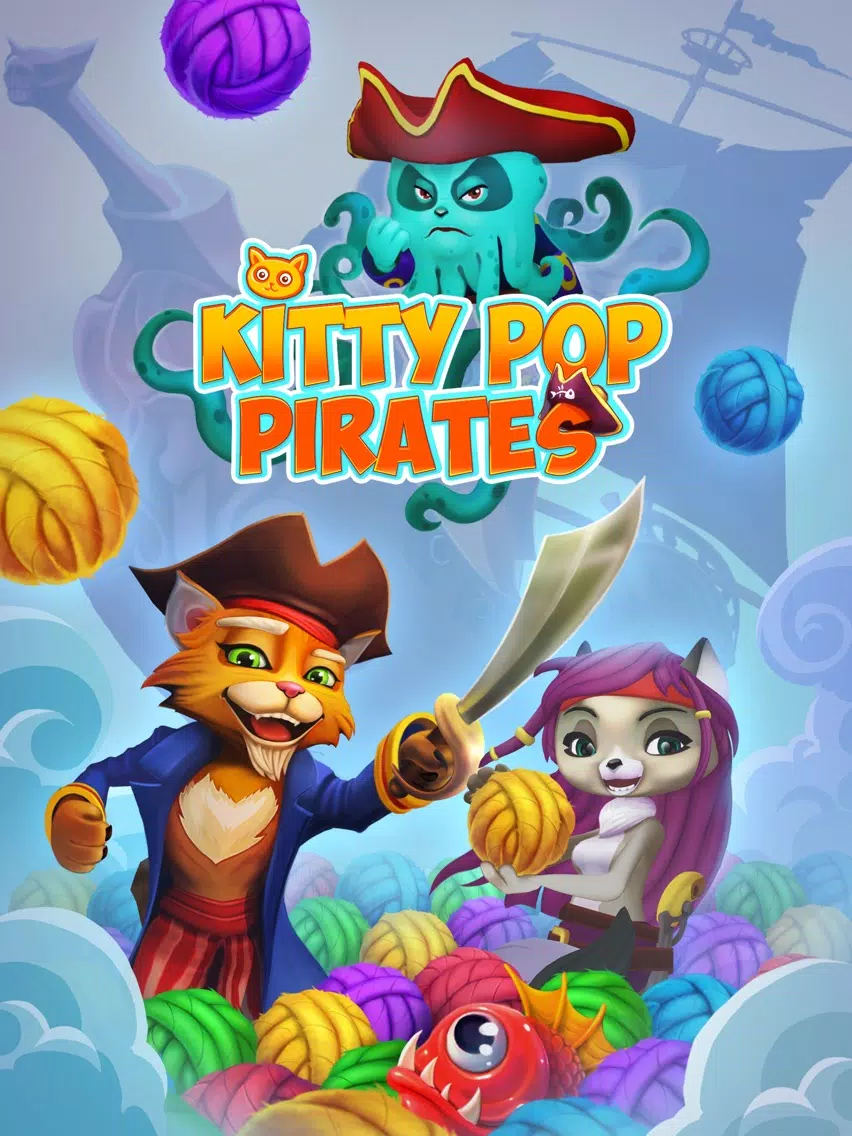 Kitty Pop Pirates iPad 應用截圖