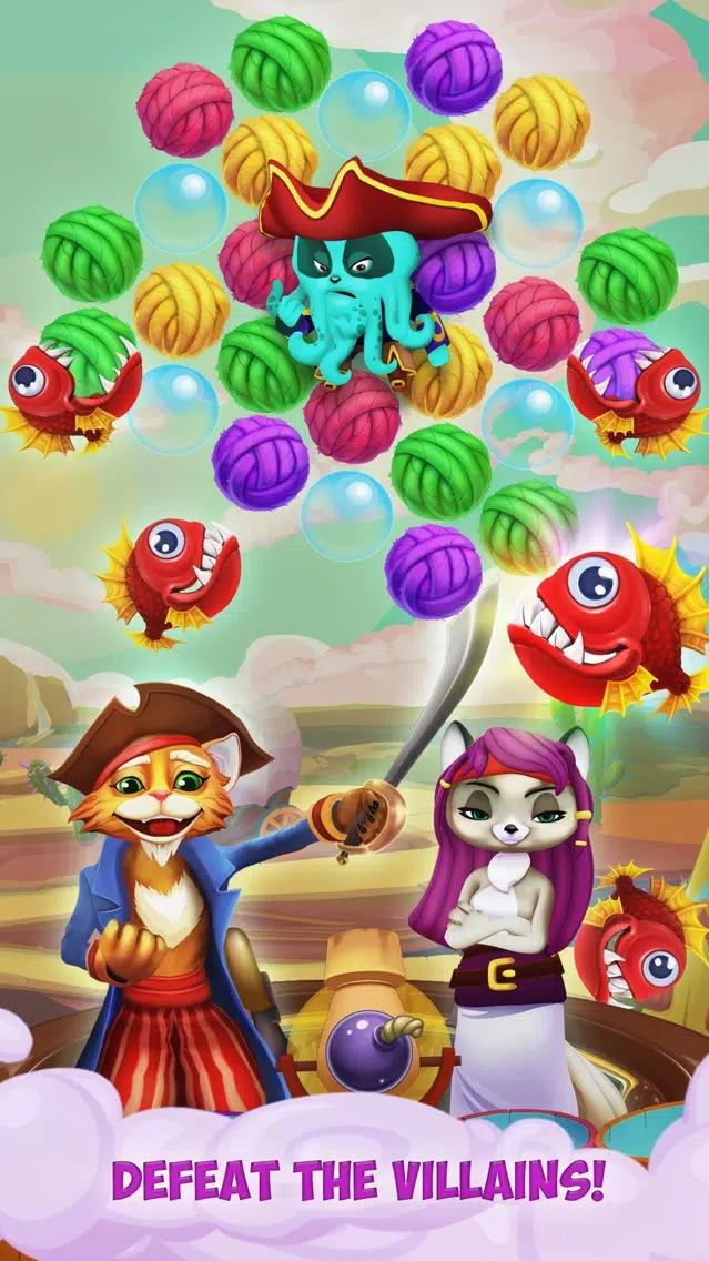 Kitty Pop Pirates應用截圖
