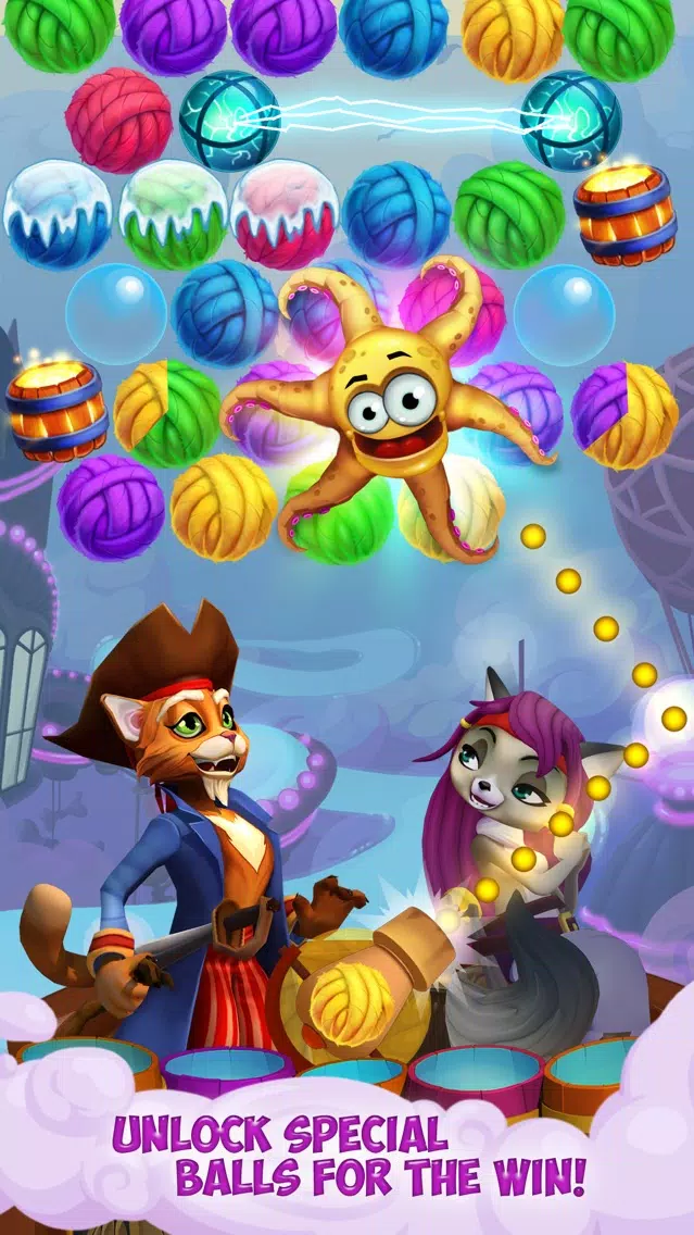 Kitty Pop Pirates應用截圖