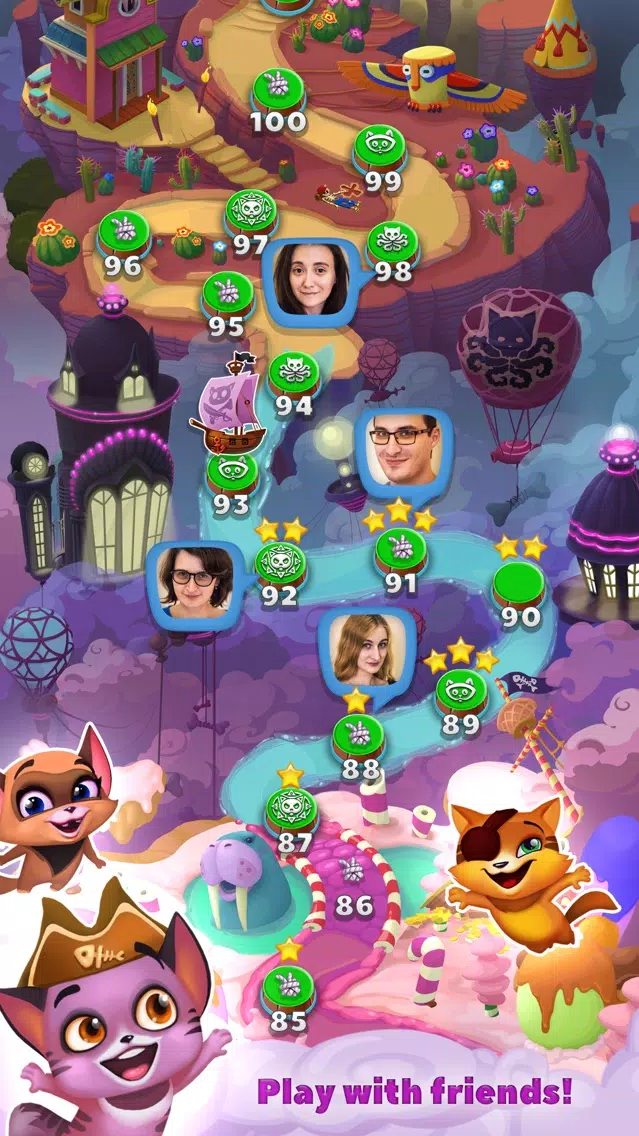 Kitty Pop Pirates應用截圖