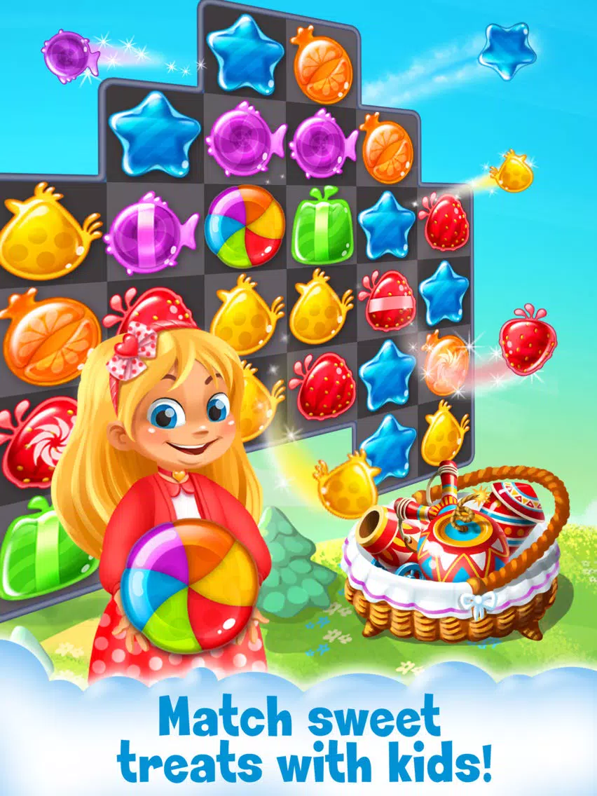 Sweet Tales: Valentine Match iPad  Screenshots