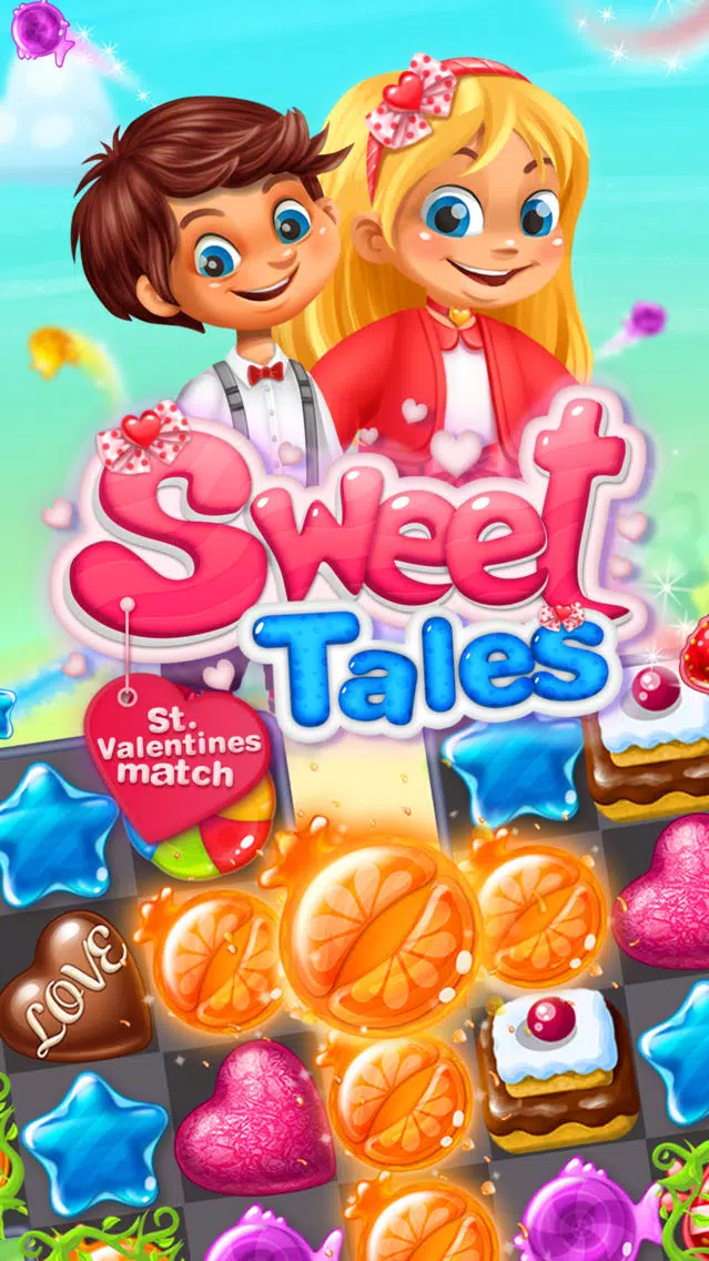 Sweet Tales: Valentine Match Screenshots