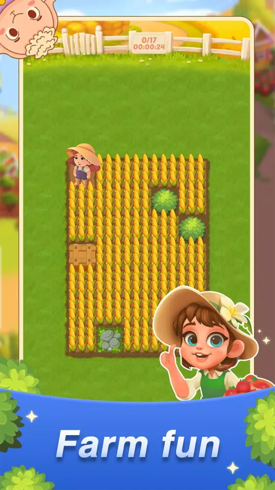 Capturas de tela do Puzzle Farm Frenzy Game