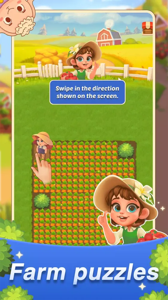 Capturas de tela do Puzzle Farm Frenzy Game