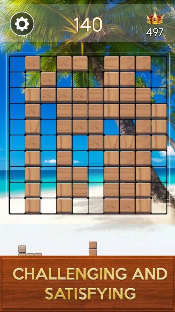 Capturas de tela do Wood Puzzle Landscapes