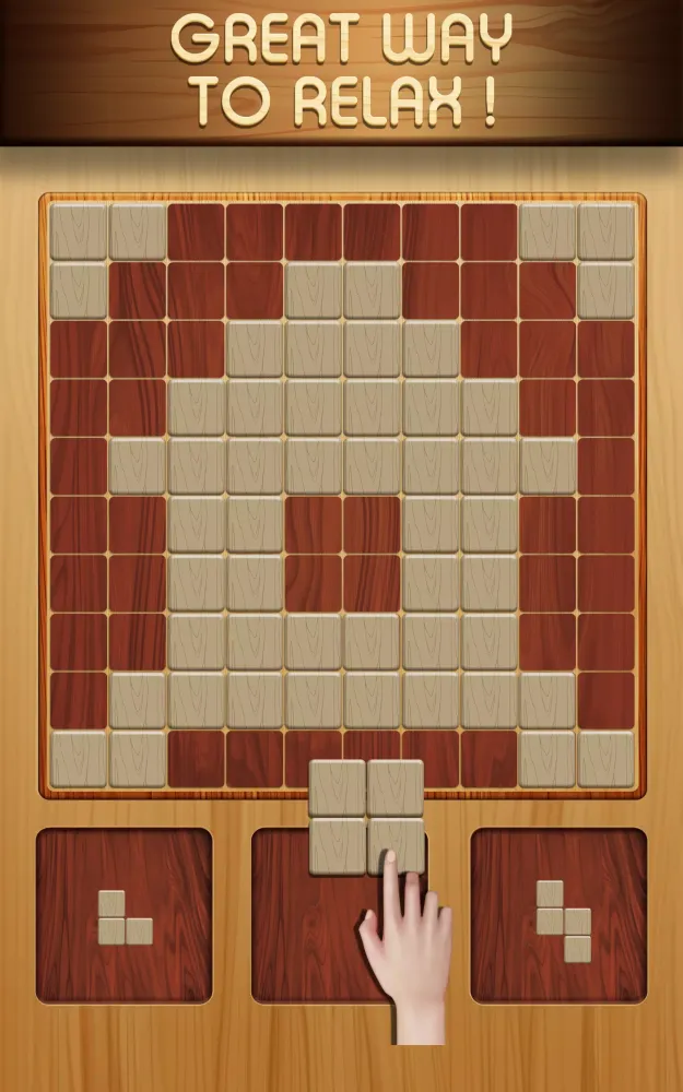 Zrzuty ekranu Classic Block Puzzle Wood 1010